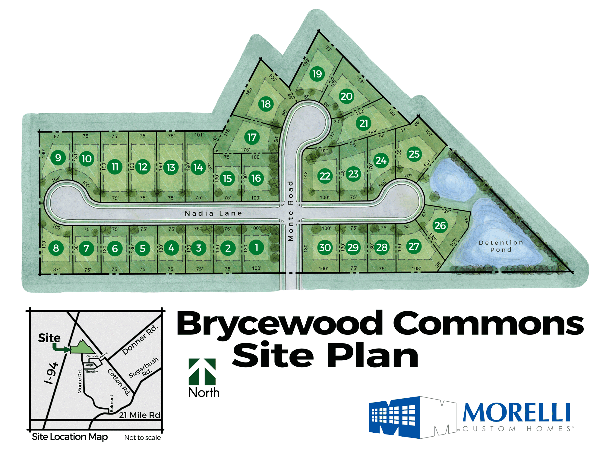 Brycewood site plan
