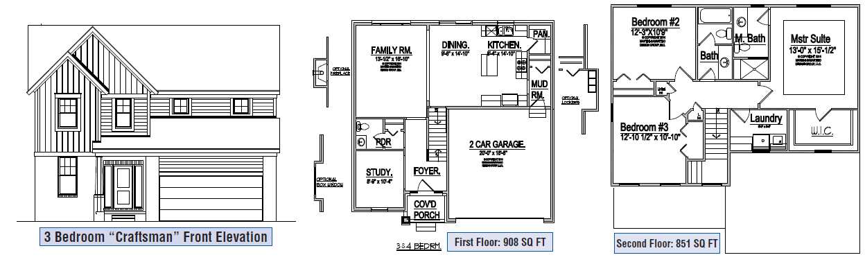 Floor Plan B - Macomb Custom Home