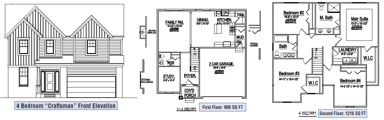 Floor Plan D - Macomb Custom Home